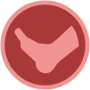 Heavy kick icon